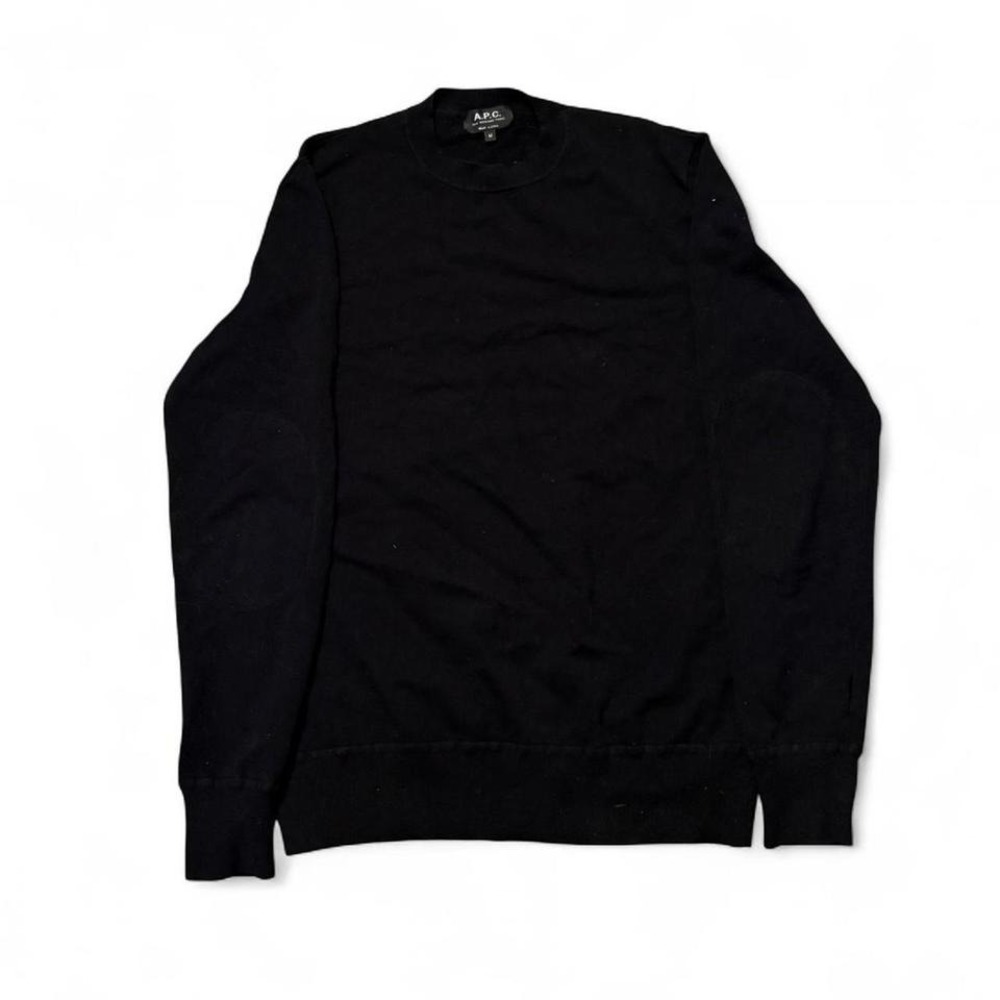 Black APC‎ cotton sweater MEN SIZE L